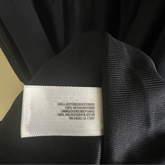 Navy Blue Cinched Waist Dress - Picture 6 of 7